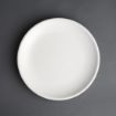 Picture of Olympia Cafe Coupe Plates White 205mm 8" (12 Pack) - CG353