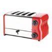 Picture of Rowlett Esprit 4 Slot Toaster Traffic Red w/2x Additional Elements & Sandwich Cage - CH184