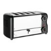 Picture of Rowlett Esprit 4 Slot Toaster Jet Black w/2x Additional Elements & Sandwich Cage - CH183
