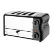 Picture of Rowlett Esprit 4 Slot Toaster Jet Black w/2x Additional Elements & Sandwich Cage - CH183