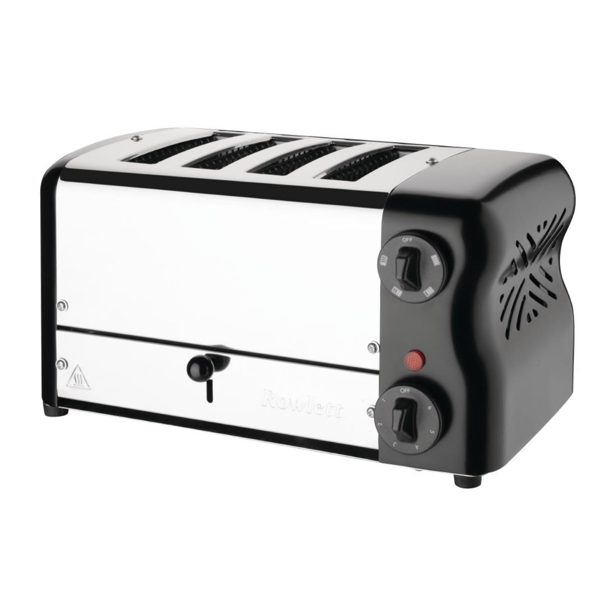 Picture of Rowlett Esprit 4 Slot Toaster Jet Black w/2x Additional Elements & Sandwich Cage