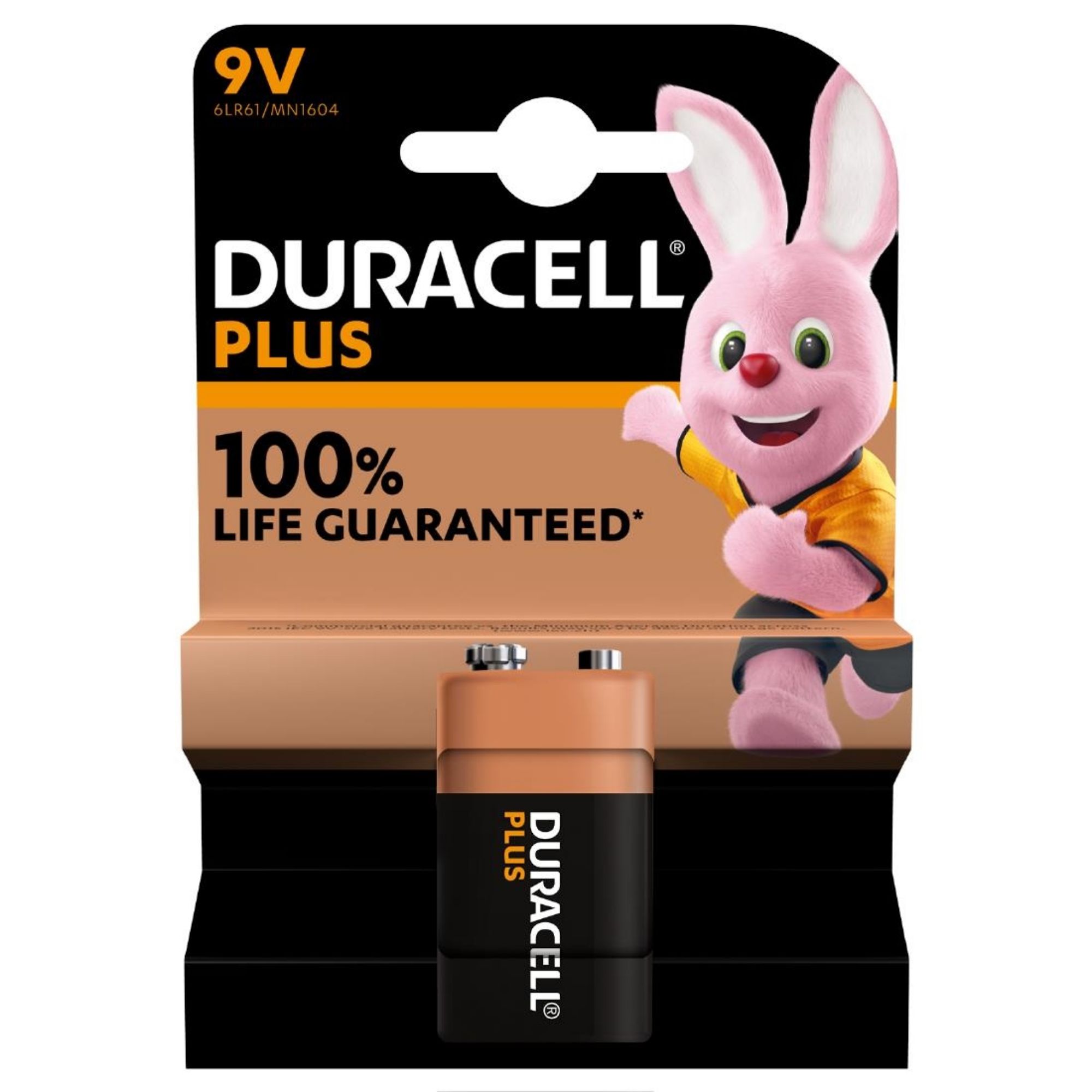 Picture of DuracellPlus 9V Battery (1 Pack) - CH294