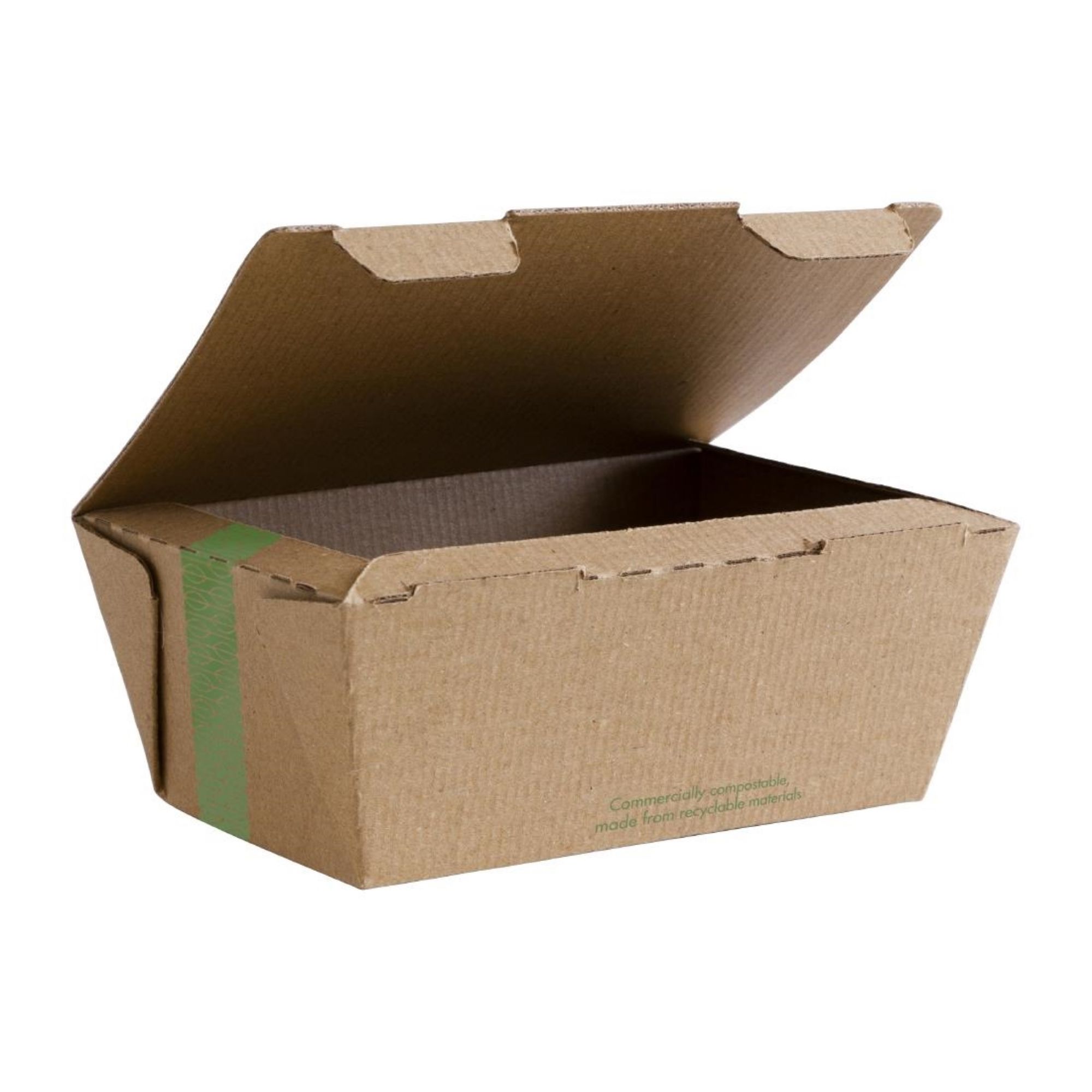 Picture of Vegware Compostable Microflute Takeaway Box 6x5" (300 Pack) - CF885
