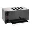 Picture of Rowlett Regent 4 Slot Toaster Jet Black with 2x Additional Elements - CH173
