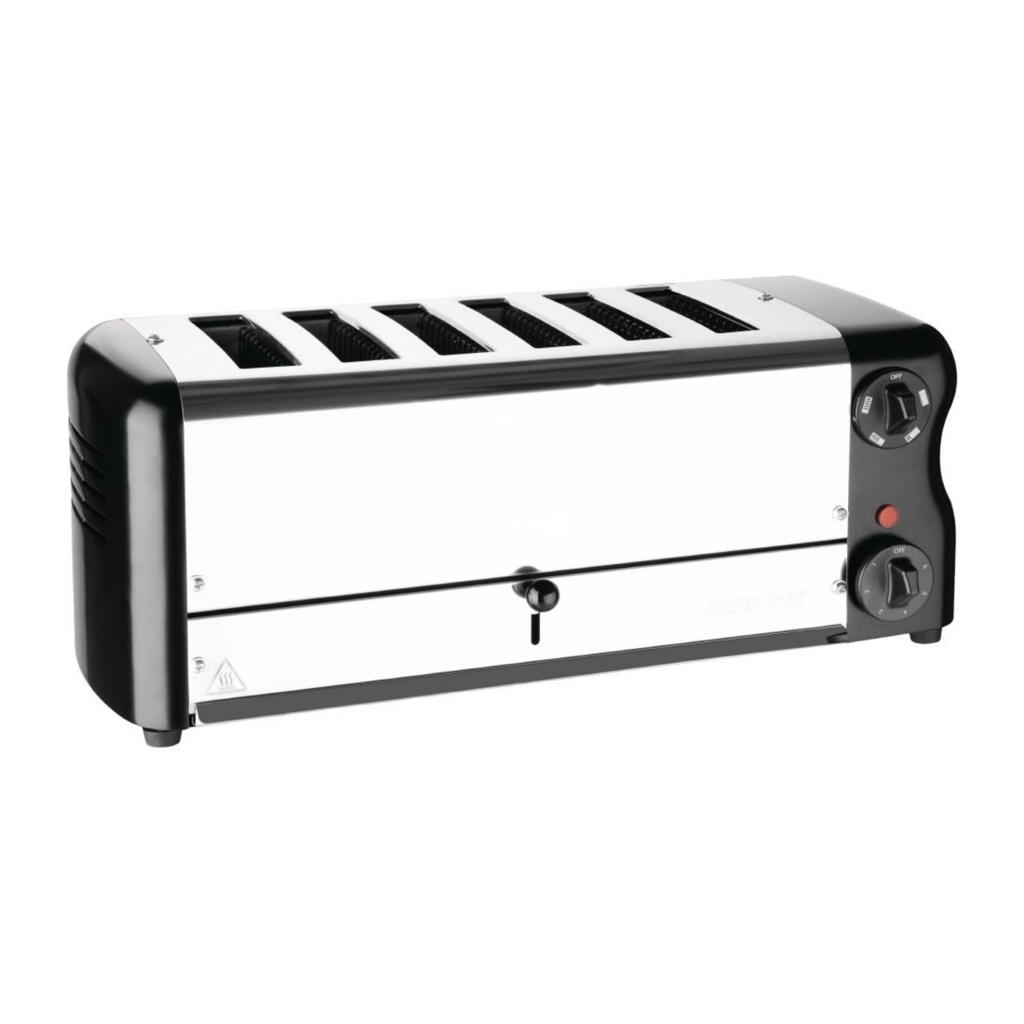 Picture of Rowlett Esprit 6 Slot Toaster Jet Black w/2x Additional Elements & Sandwich Cage - CH187