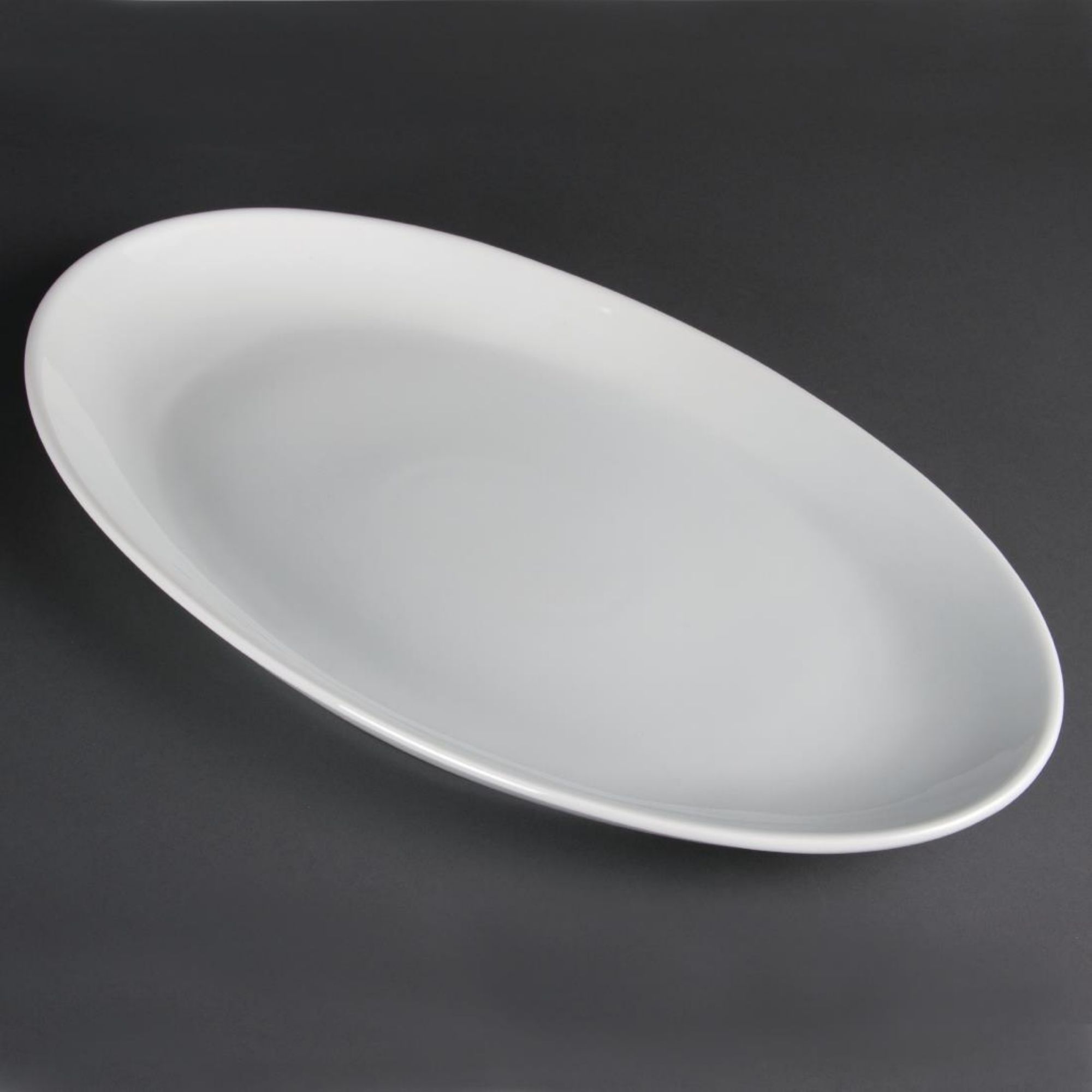 Picture of Olympia Whiteware French Deep Oval Plate 500mm - CC892
