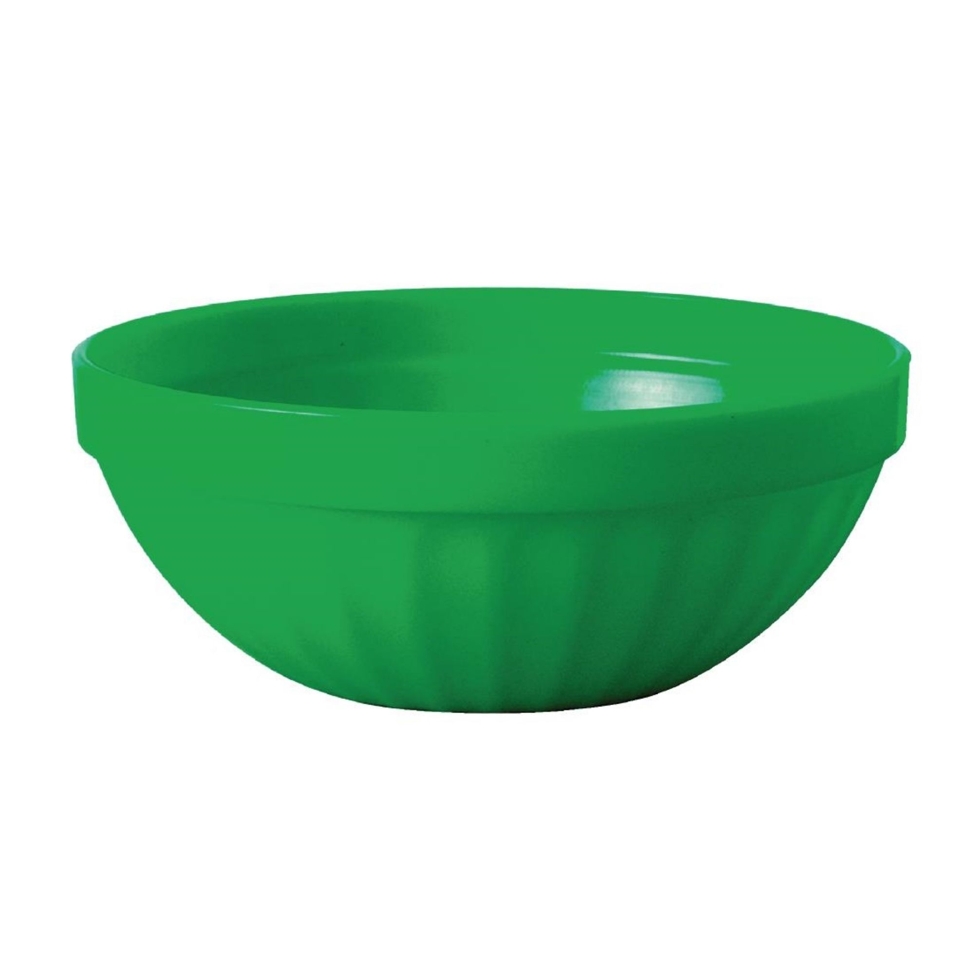 Picture of Olympia Kristallon Polypropylene Bowls Green 103mm (12 pack) - CE275