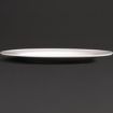 Picture of Olympia Lumina Wide Rim Round Plates White 270mm (4 pack) - CD625