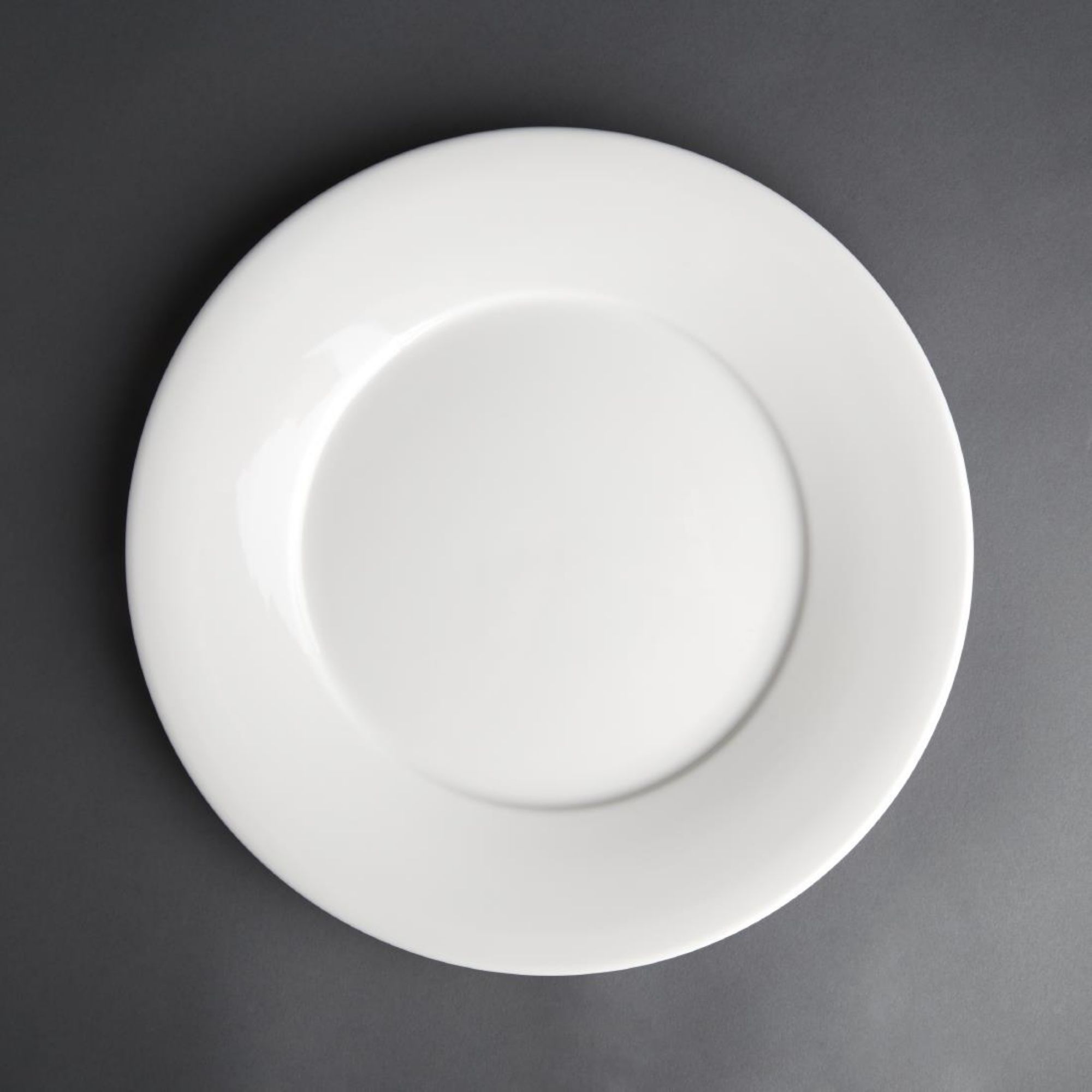 Picture of Churchill Art de Cuisine Menu Broad Rim Dinner Plates 305mm (6 pack) - CE757