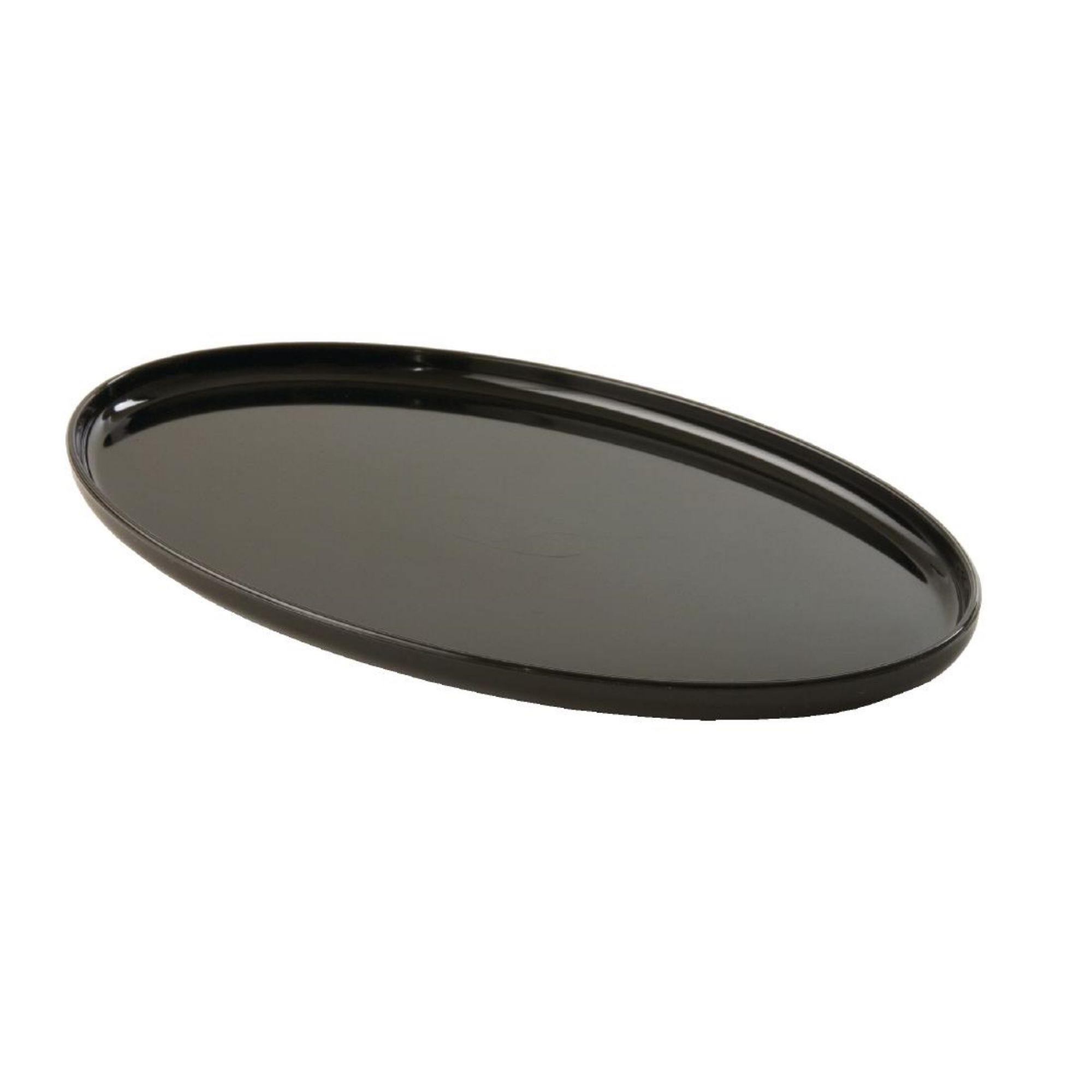 Picture of Small Black Oval Tray - CD166