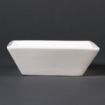 Picture of Olympia Lumina Square Bowls White 140mm (6 pack) - CD639