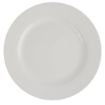 Picture of Olympia Lumina Wide Rim Round Plates White 200mm (6 pack) - CD623