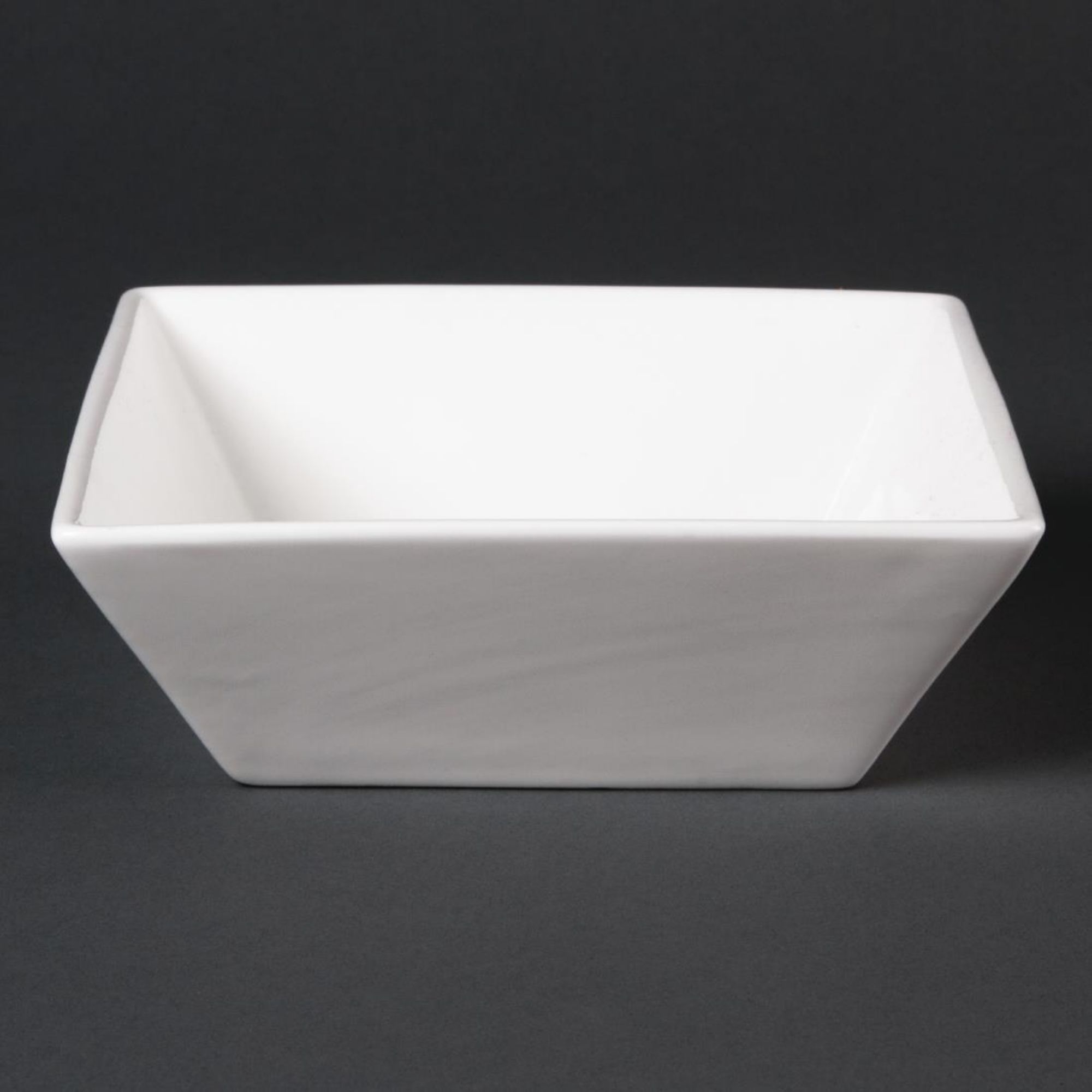 Picture of Olympia Lumina Square Bowls White 140mm (6 pack)