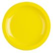 Picture of Olympia Kristallon Polypropylene Plates Yellow 174mm (12 pack) - CB763