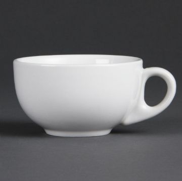 Picture of Olympia Whiteware Cappuccino Cups 200ml 7oz (12 Pack)