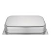 Picture of Vogue Stainless Steel 1/1 Gastronorm Tray With Handles 100mm - CB179