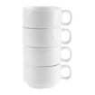 Picture of Olympia Whiteware Stacking Espresso Cups 85ml 3oz (12 pack) - CB471