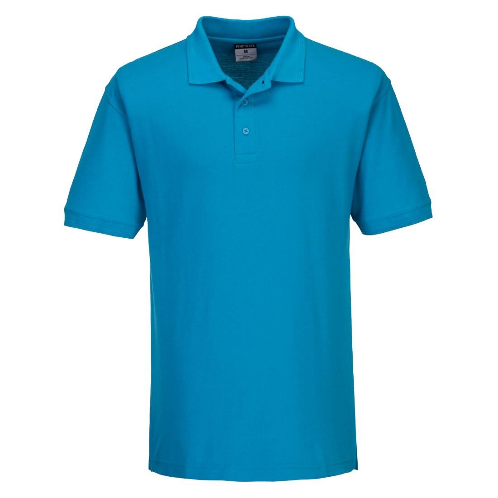 Picture of Portwest Polo Shirt Aqua - Size 2XL - BB733-2XL