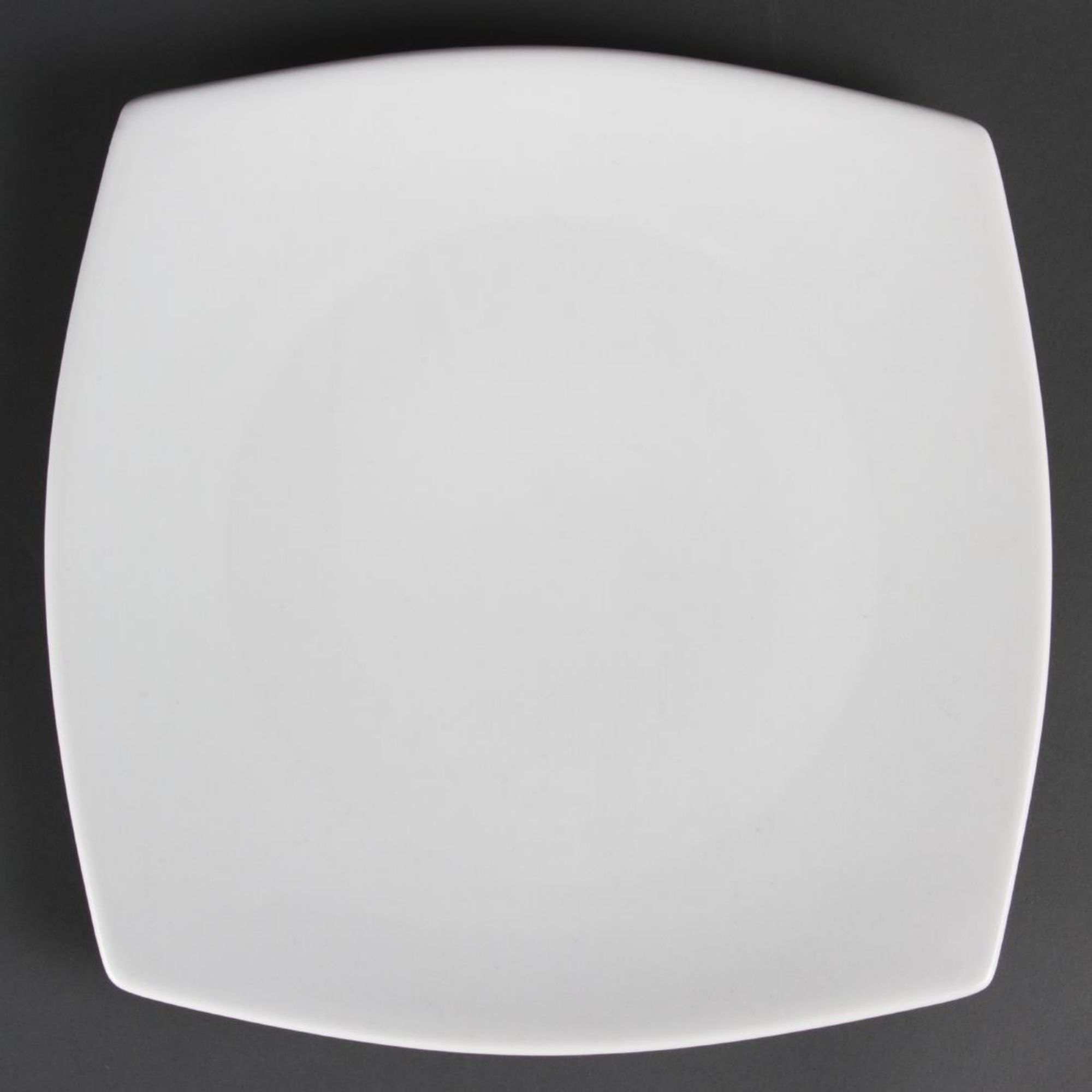 Picture of Olympia Whiteware Rounded Square Plates 270mm (6 pack) - CB493