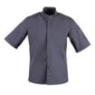 Picture of Southside Band Collar Chef Jacket Charcoal S - BB712-S
