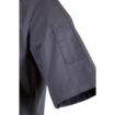 Picture of Southside Band Collar Chef Jacket Charcoal S - BB712-S