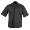 Picture of Southside Band Collar Chef Jacket Black XL - BB711-XL