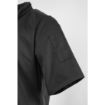 Picture of Southside Band Collar Chef Jacket Black XL - BB711-XL