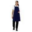 Picture of Southside Cotton Canvas Bib Apron Navy - BB686