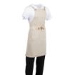 Picture of Southside Cotton Canvas Bib Apron Stone - BB685