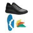 Picture of WearerTech Transform Trainer Black/Black with Modular Insole Size 44 - BB743-44