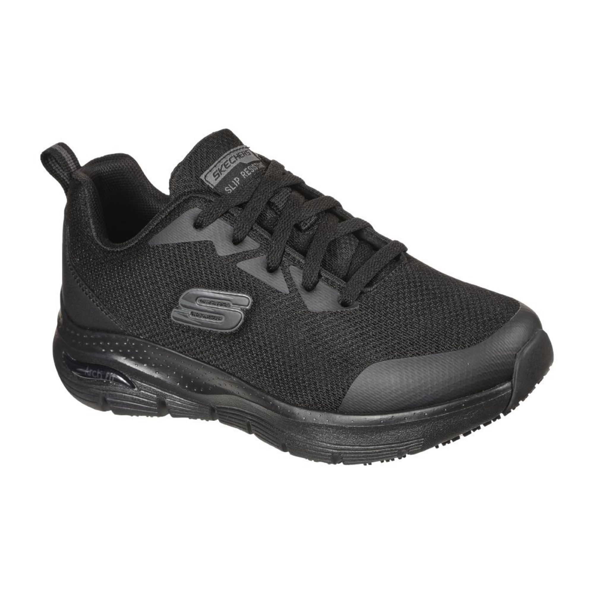 Picture of Skechers Womens Slip Resistant Arch Fit Trainer Size 39 - BB671-39