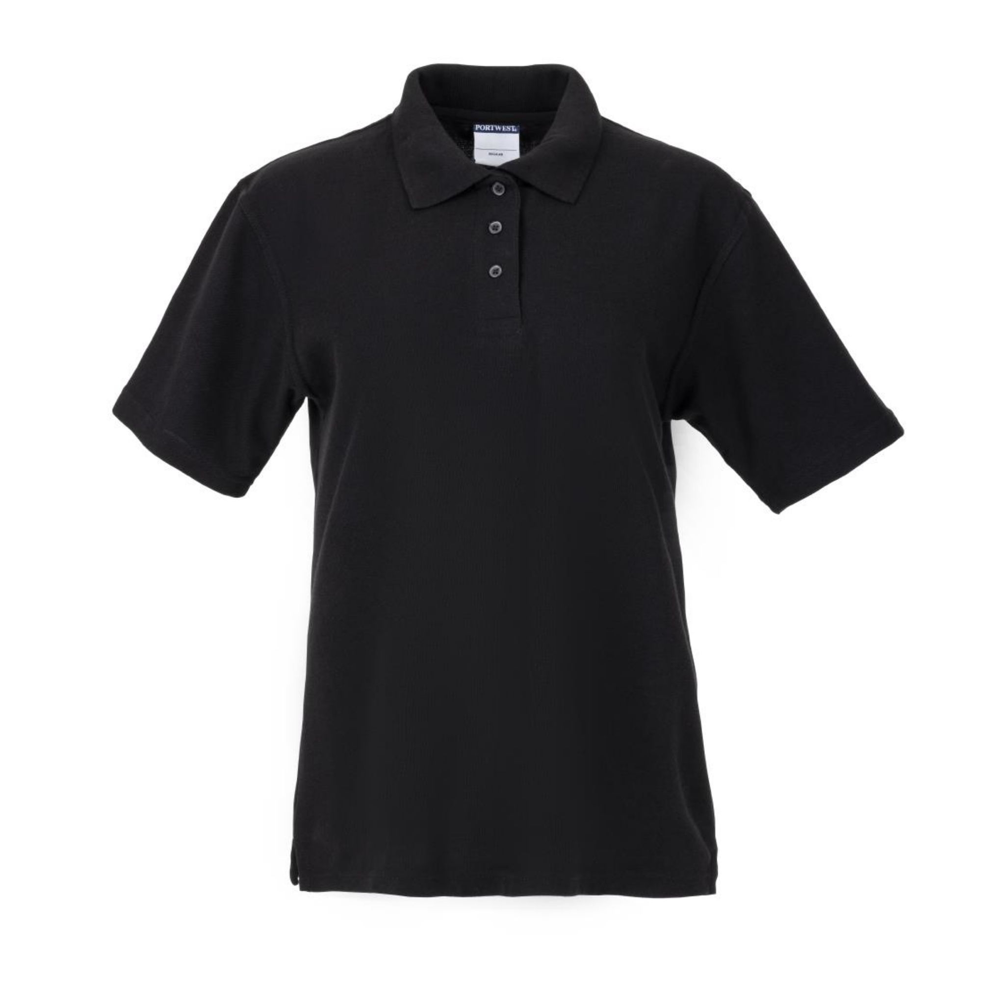 Picture of Ladies Polo Shirt Black XL - BB474-XL