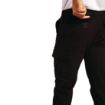 Picture of Portwest Stretch Slim Combat Trousers Black 36 - BB463-36