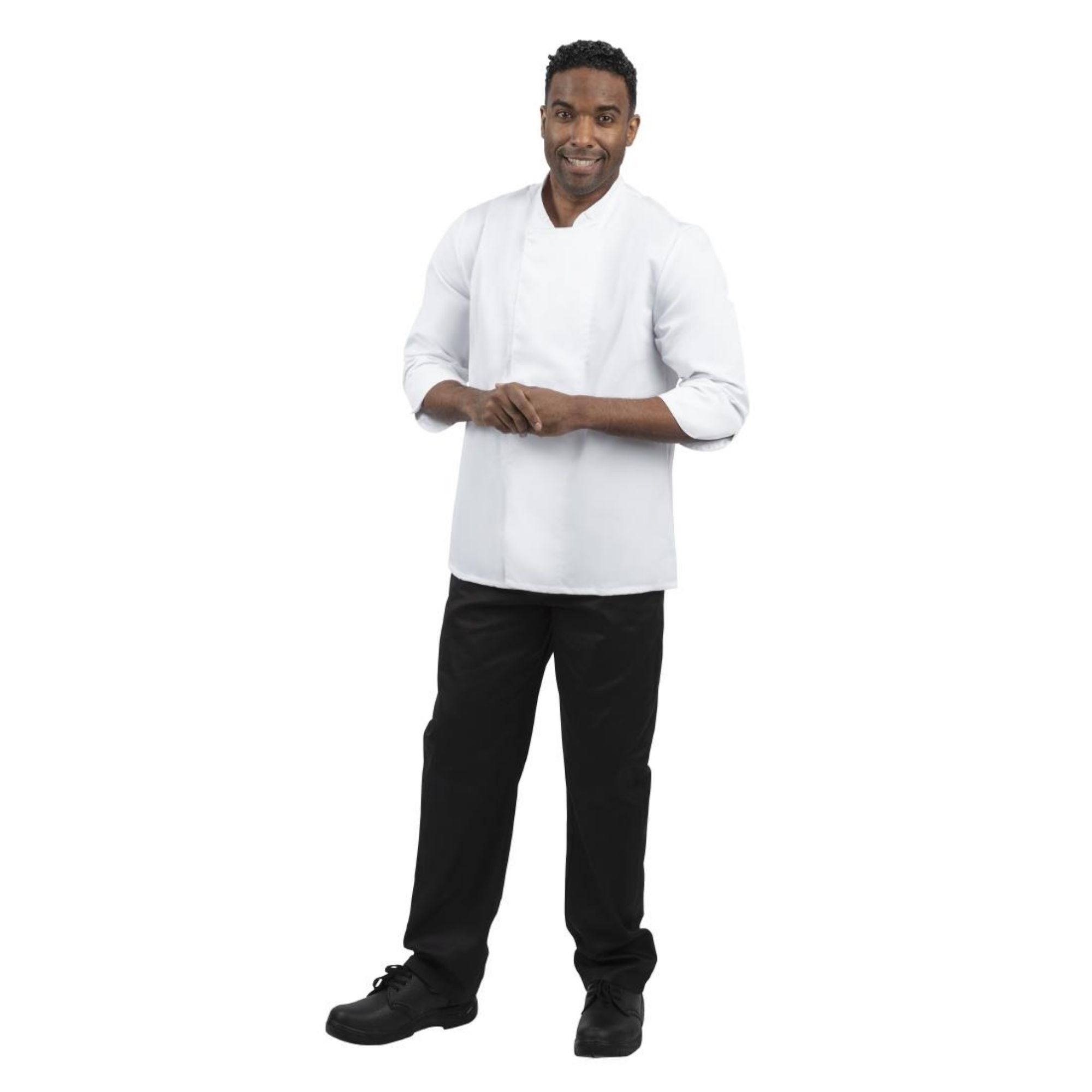 Picture of Whites Unisex Atlanta Chef Jacket White Teflon S - BB578-S