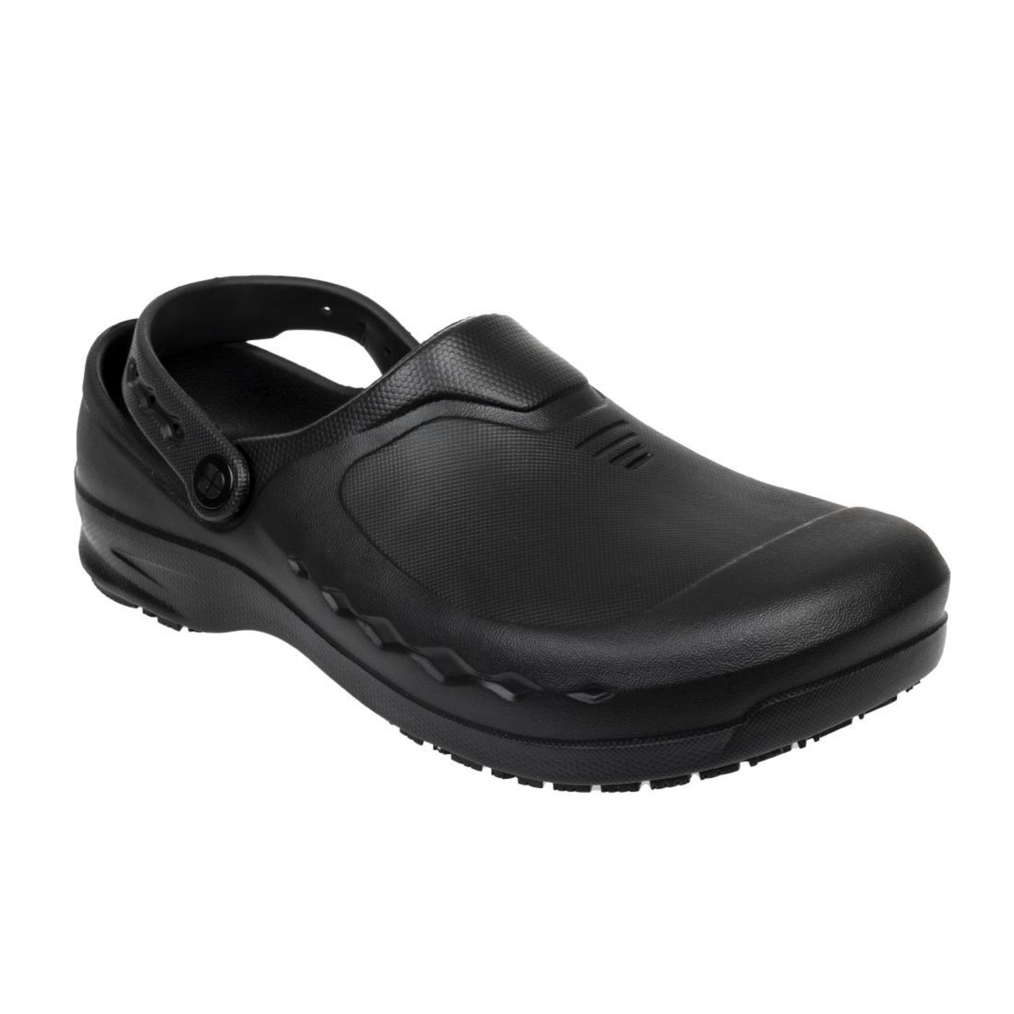 Picture of Shoes for Crews Zinc Clogs Black Size 45 - BB569-45