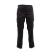 Picture of Chef Works Men's Lightweight Slim Trouser Black Size S - BB301-S