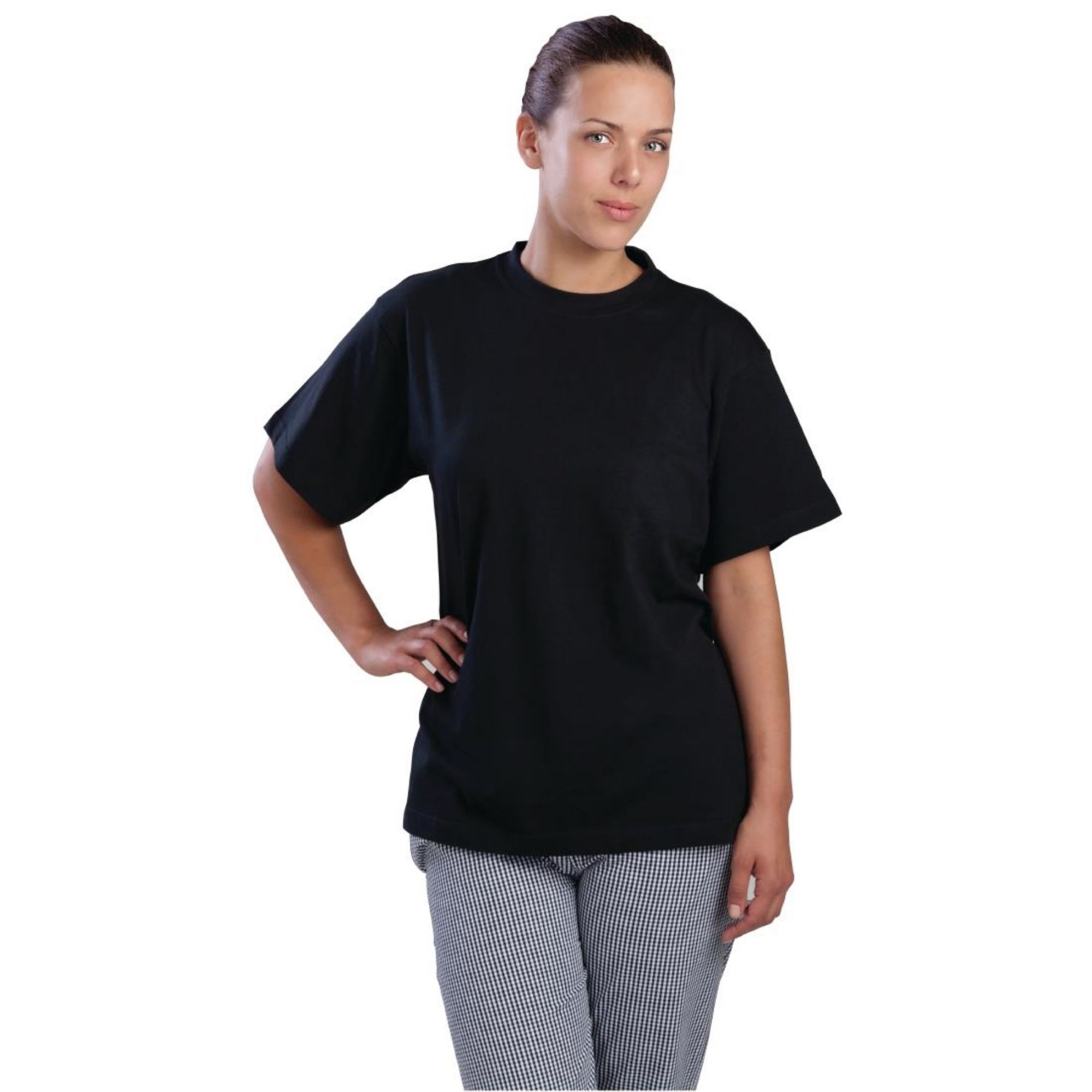 Picture of Caterboss Essentials T-Shirts Black XL (2 Pack) - BB478-XL