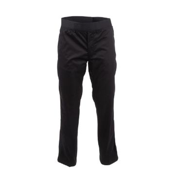 Picture of Chef Works Men's Lightweight Slim Trouser Black Size XL