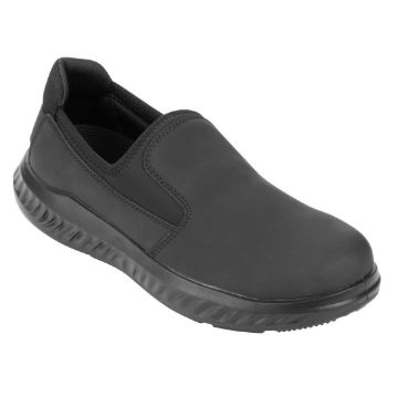 Picture of Slipbuster Steel Toe Slip On Shoes Black Size 43