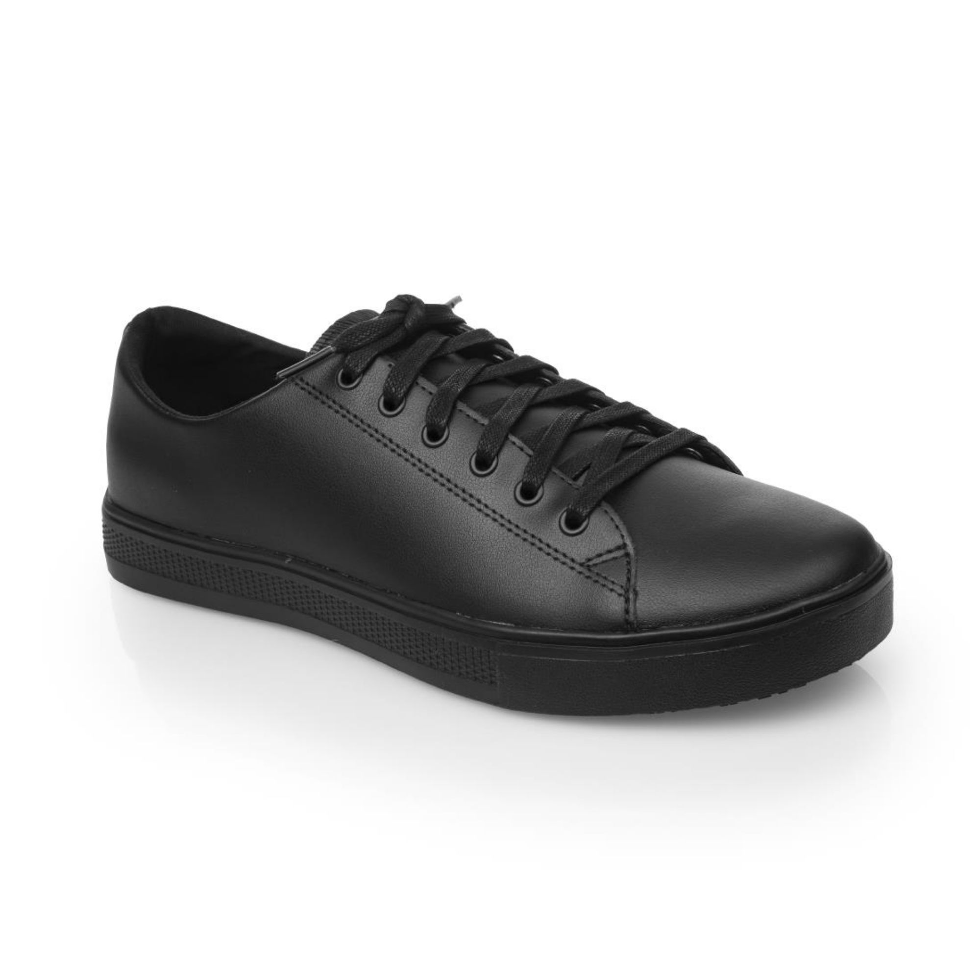 Picture of Shoes for Crews Old School Trainers Black 36 - BB161-36