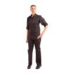 Picture of Chef Works Unisex Hartford Lightweight Chef Jacket Black XL - BB083-XL