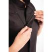 Picture of Chef Works Unisex Hartford Lightweight Chef Jacket Black XL - BB083-XL