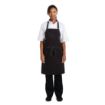 Picture of Chef Works Urban Rockford Canvas Bib Apron Steel Grey - BB018