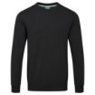 Picture of Portwest Black Organic Cotton Recyclable Sweatshirt Size L - BA180-L
