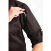 Picture of Chef Works Unisex Hartford Lightweight Chef Jacket Black M - BB083-M