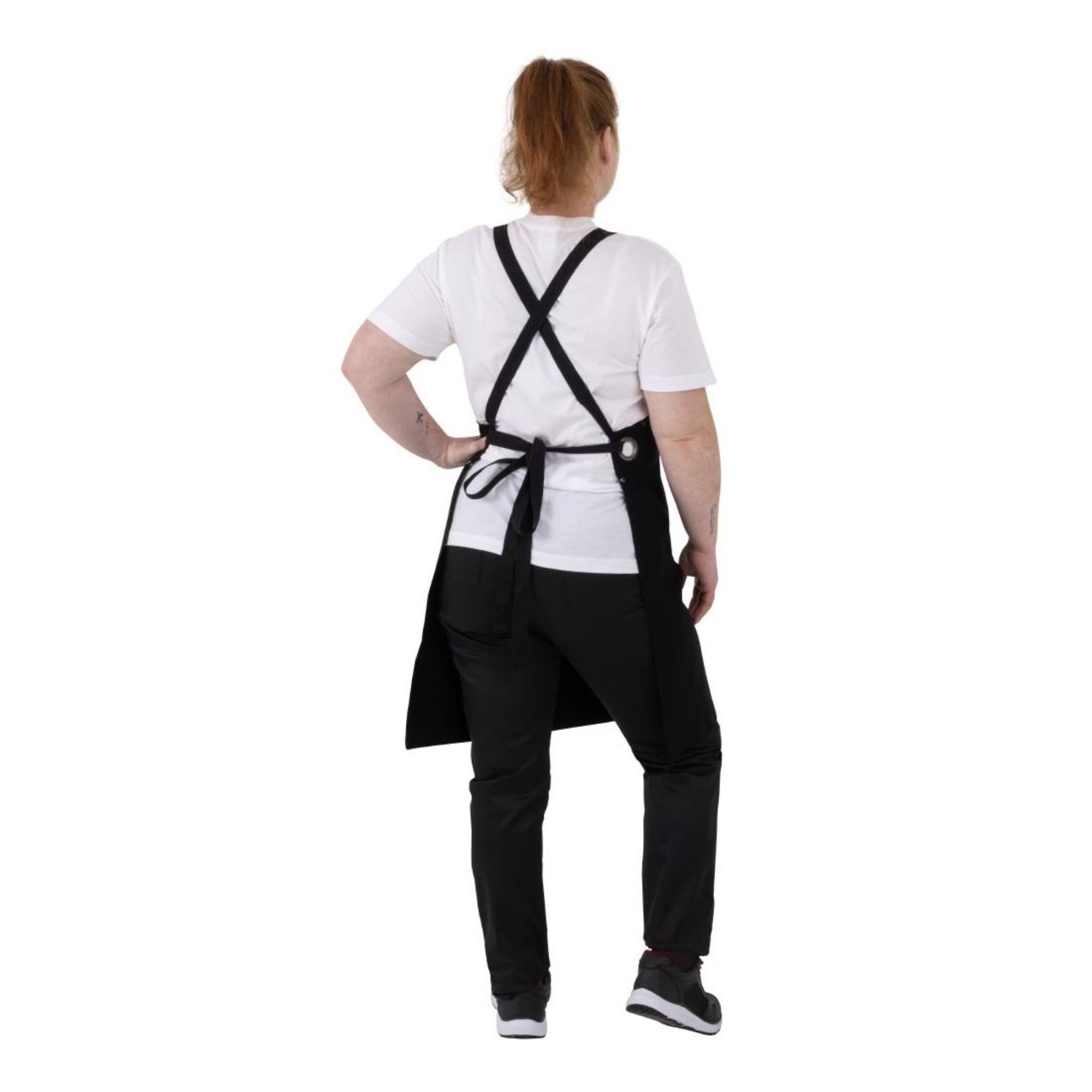 Picture of Southside Cotton Canvas Bib Apron Black