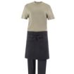 Picture of Southside Cotton Canvas Bistro Apron Black - BA203