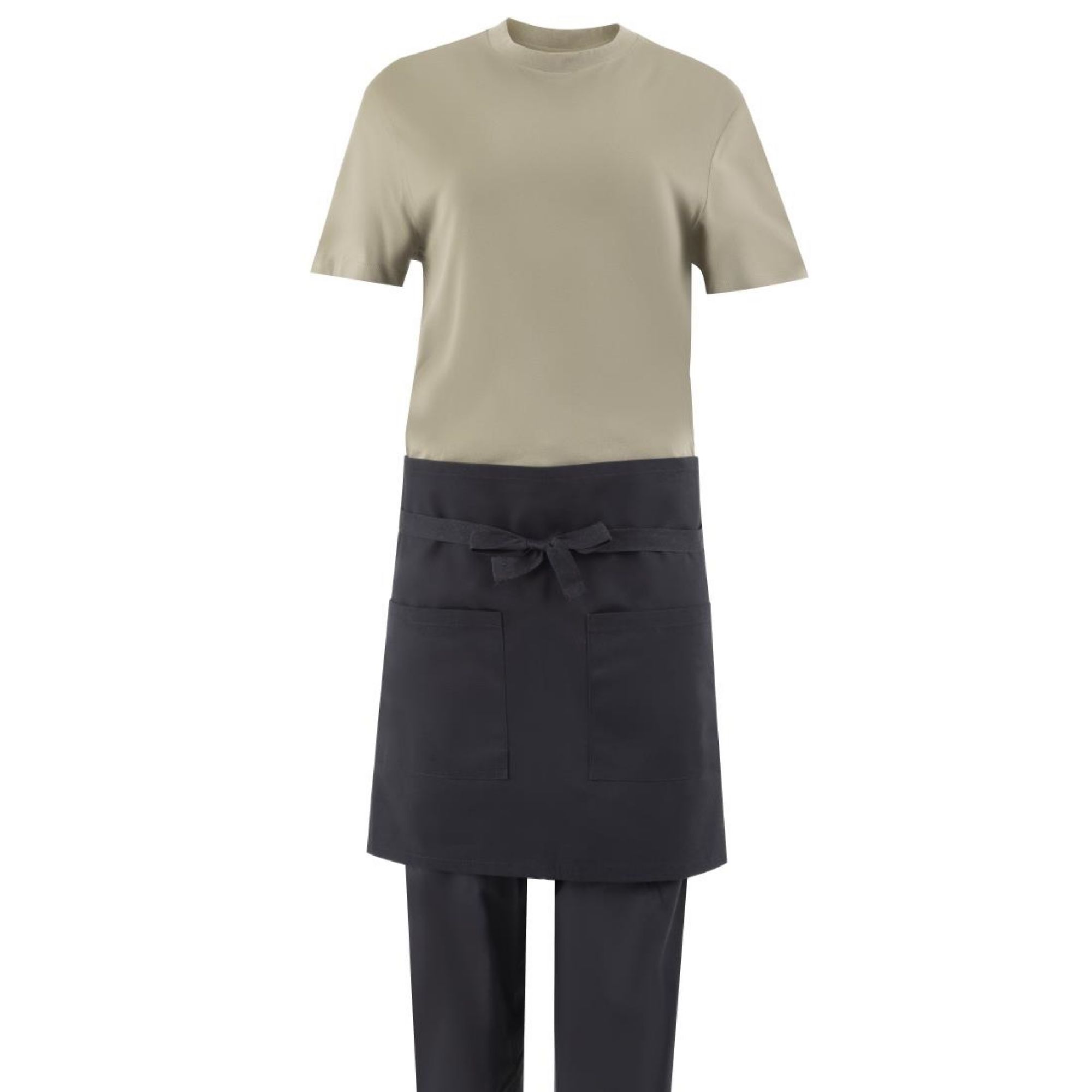 Picture of Southside Cotton Canvas Bistro Apron Black - BA203