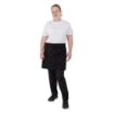 Picture of Southside Cotton Canvas Bistro Apron Black - BA203