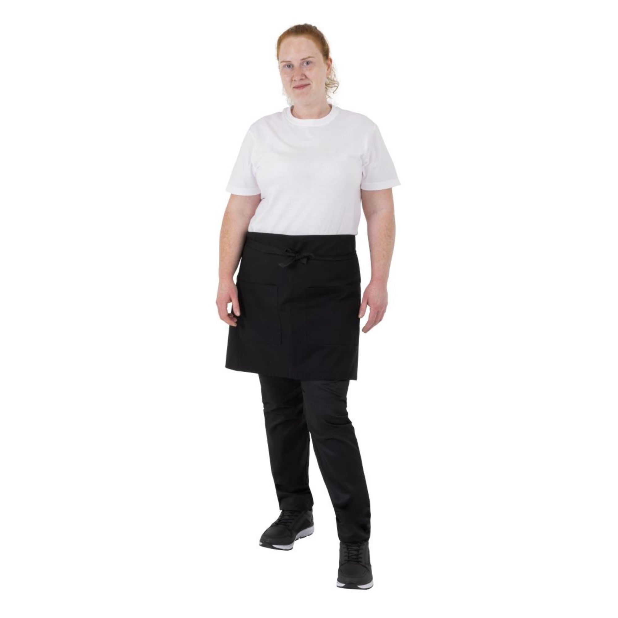 Picture of Southside Cotton Canvas Bistro Apron Black